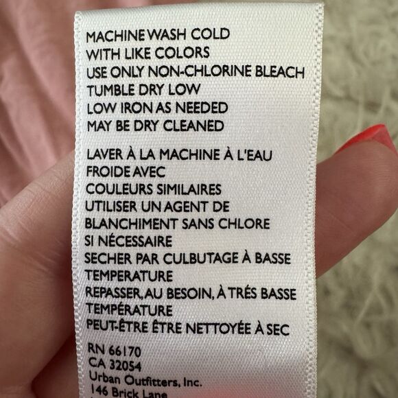 Free People Beach Maxi Dress Women’s Small Ruched Off Shoulder Pink Long Sleeve - Picture 10 of 10